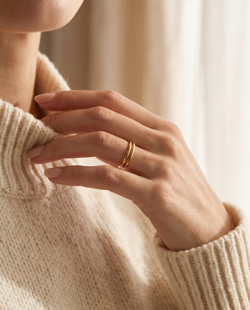 Anillos de oro finos JalyLuxe